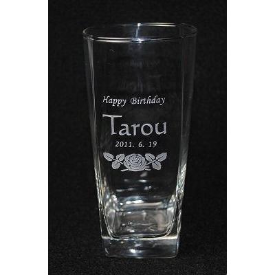 人気No.1 名入れ無料　タンブラーグラス　14オンス　プレゼントに最適 コップ、グラス