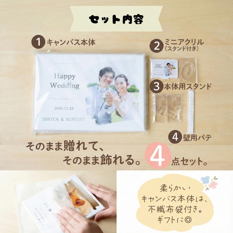 キャンバスプリント ミニアクリルスタンド付 オリジナル写真