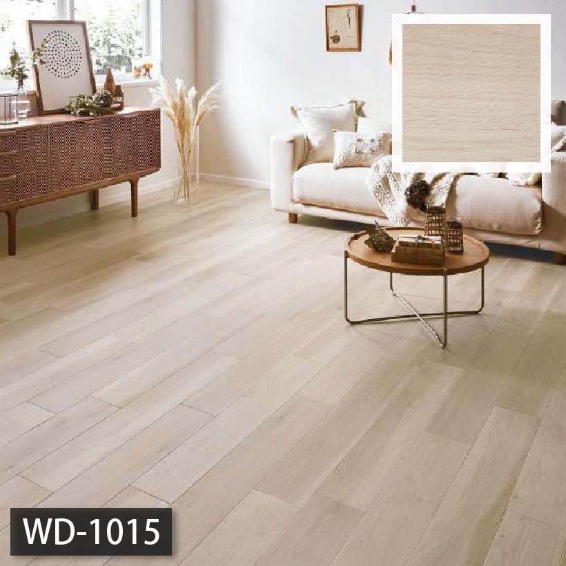 (新品未使用)フロアタイル　6畳　ホワイトオーク色 はめ込み式フロアタイル 48枚(ホワイトオーク 約6畳分) | ニトリ