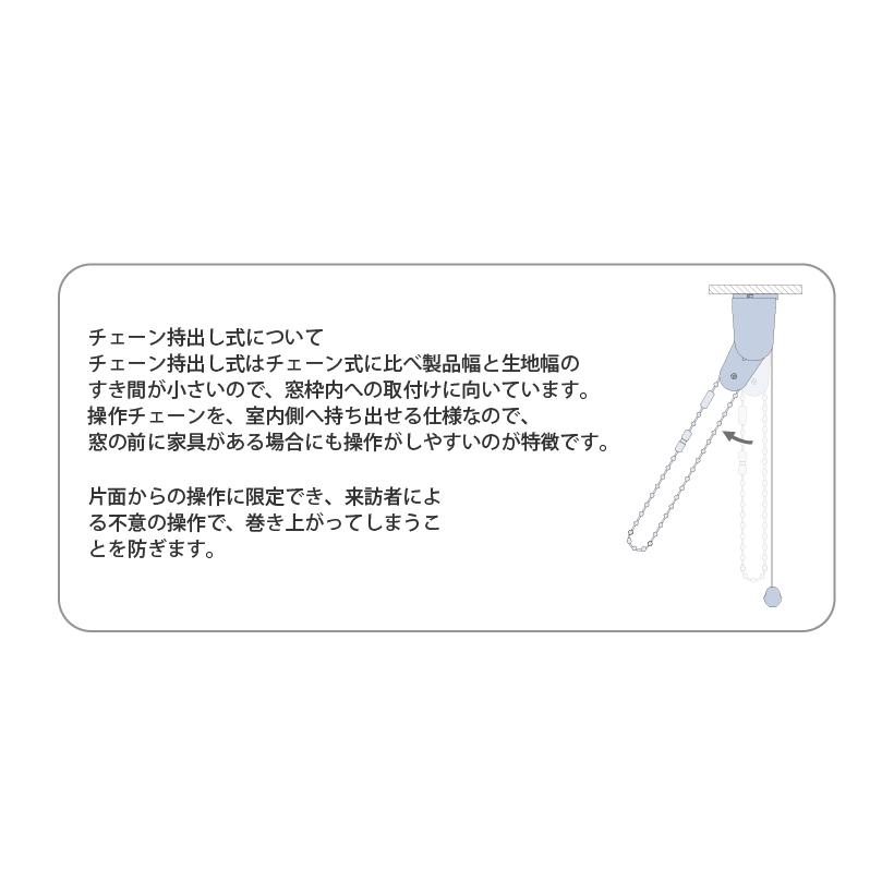 【今だけ★最大10%オフクーポン】 透明シート 透明ロールスクリーン 小窓 幅30〜120cm×高さ30〜200cm オーダー タチカワブラインド_7