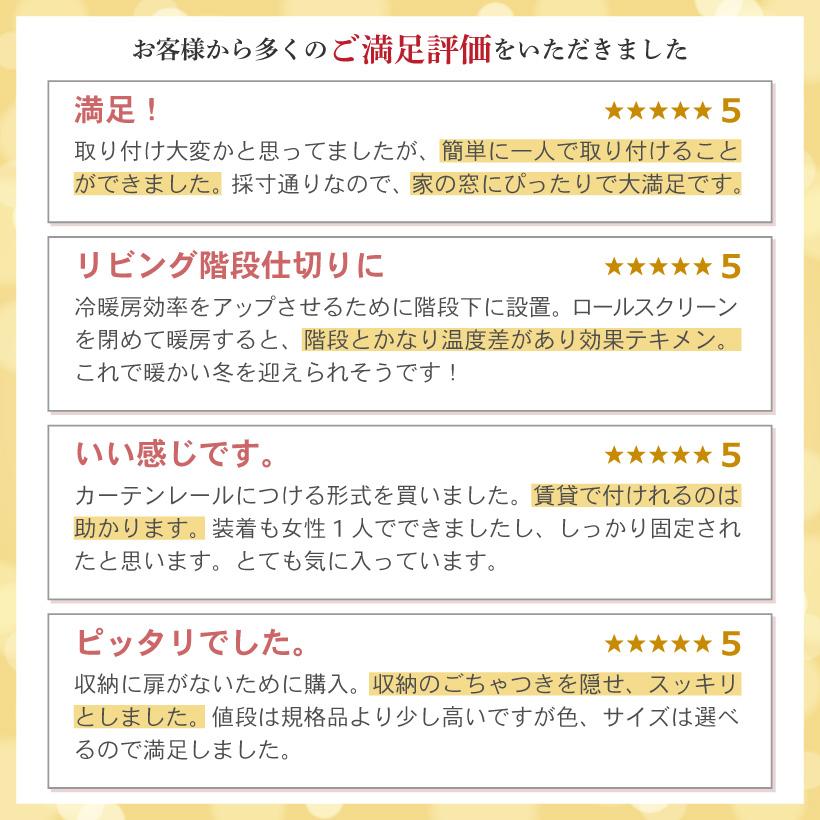 【今だけ★最大10%オフクーポン】 ロールスクリーン ロールカーテン オーダー 無地 ウォッシャブル 幅25〜200cm×高さ30〜250cm 日本製_2