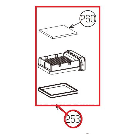 東芝クリーナー用クリーンフィルター組立 41459537 | トルネオ