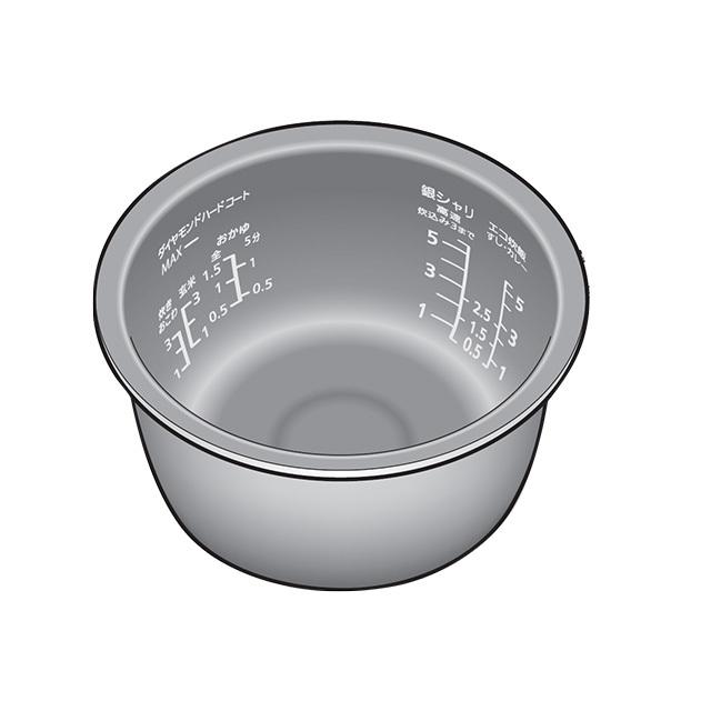 Panasonic（パナソニック） ARE50-M50 炊飯器 内釜 : ないとーでんき