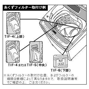 TIF-6 東芝洗濯機用糸くずフィルター｜naitodenki｜02