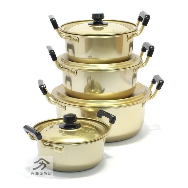 アカオアルミ 純しゅう酸実用鍋36cm17.0L 日本製 : 内藤金物店 - 通販