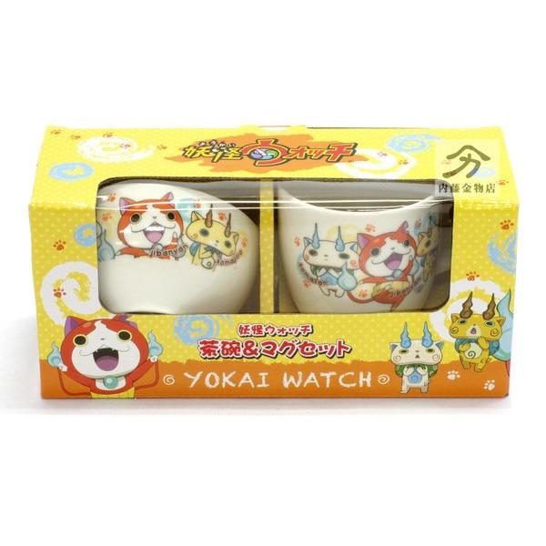 BANDAI（バンダイ） 箱日焼け特価 妖怪ウォッチ お茶碗&マグカップ