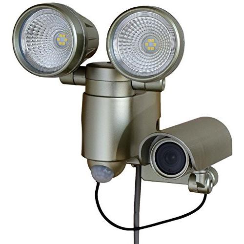 高級感 Amazon Co Jp限定 高儀 Ledセンサーライト ダブル 6w 2 メタリックゴールド 録画機能付 防犯用品 Aslt 6mg 数量限定 Www Technet 21 Org