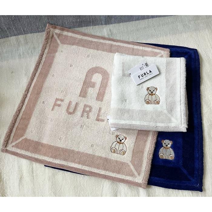 メール便お届】フルラ【FULRA】大人のタオルハンカチ 28cm) 白クマ