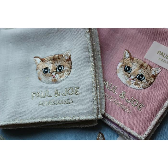 メール便お届】ポールアンドジョー・ポール&ジョーPAUL&JOE ・猫 刺繍