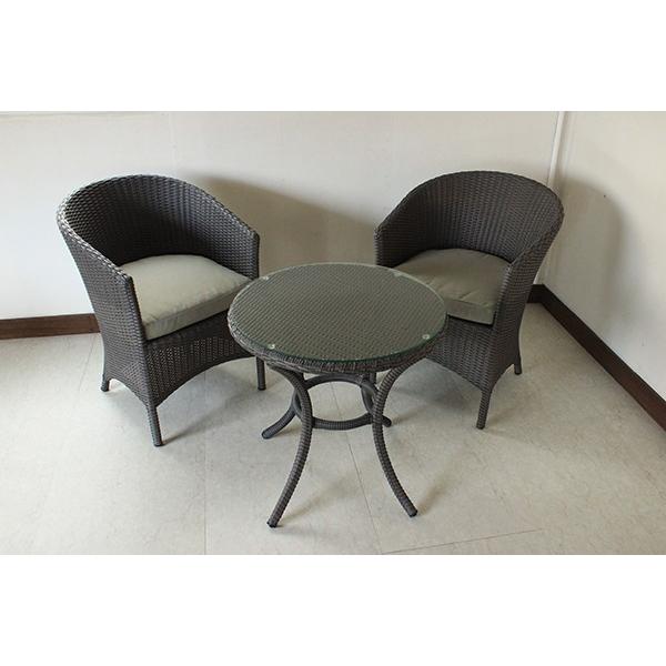 シンセティックラタン　チェア＆テーブルセット/受注生産品 納期約5ヶ月