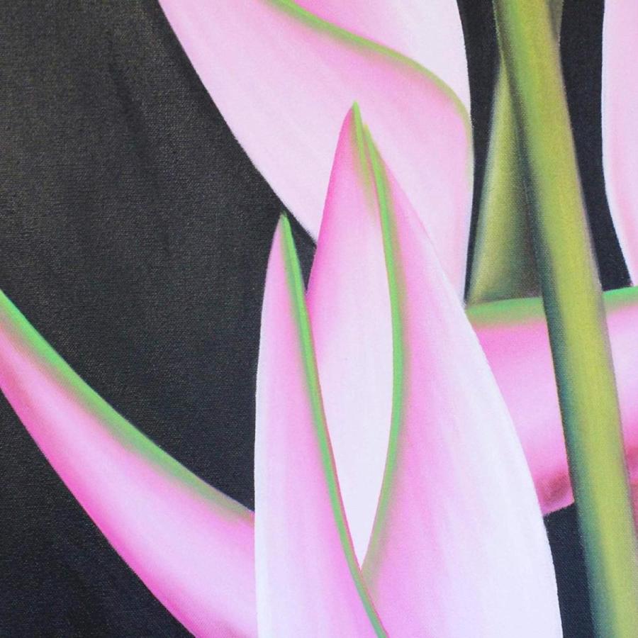 絵画 60×80cm ピンク フラワー 花 南国 リゾート アジアンテイスト 自然 インテリア アジアン雑貨の画像