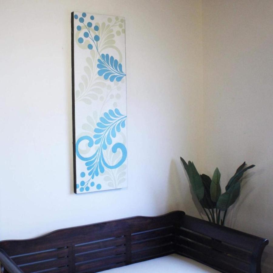 絵画 40 1cm ドットアート ライトブルー モダン リゾート風 南国風 葉っぱ リーフ 壁掛け インテリア アジアン雑貨 by アジアンインテリアショップ Najam 通販 Yahoo ショッピング