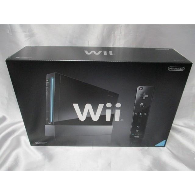 ニンテンドー Wii ウィー 本体 すぐに遊べるセット 白 黒 箱付き ニンテンドー Wii ウィー 本体 すぐに遊べるセット 白 黒 箱付き