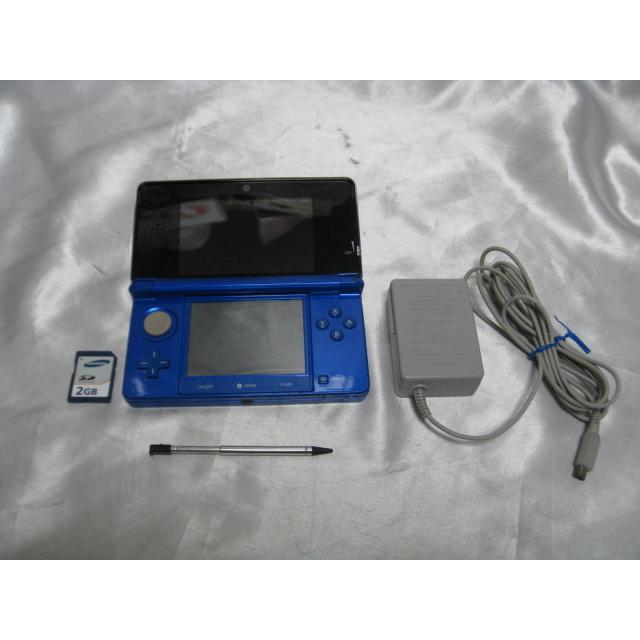ニンテンドー　3DS 本体　コバルトブルー すぐに遊べるセット　任天堂　中古 |  | 01
