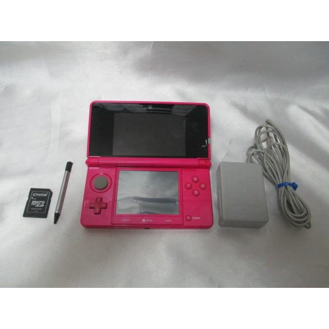 ニンテンドー 3DS グロスピンク 箱なし　すぐに遊べるセット　中古 |  | 01