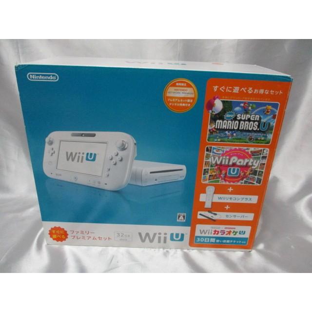 Wii U 本体 32GB すぐに遊べるファミリープレミアムセット 白or Wii U 本体 32GB すぐに遊べるファミリープレミアムセット 白or
