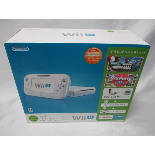 Wii U 本体 32gb すぐに遊べるファミリープレミアムセット Wii Fit U シロ バランスwiiボード非同梱 ニンテンドー 箱付き 中古 白or黒 4902370521238 エムストアヤフー店 通販 Yahoo ショッピング