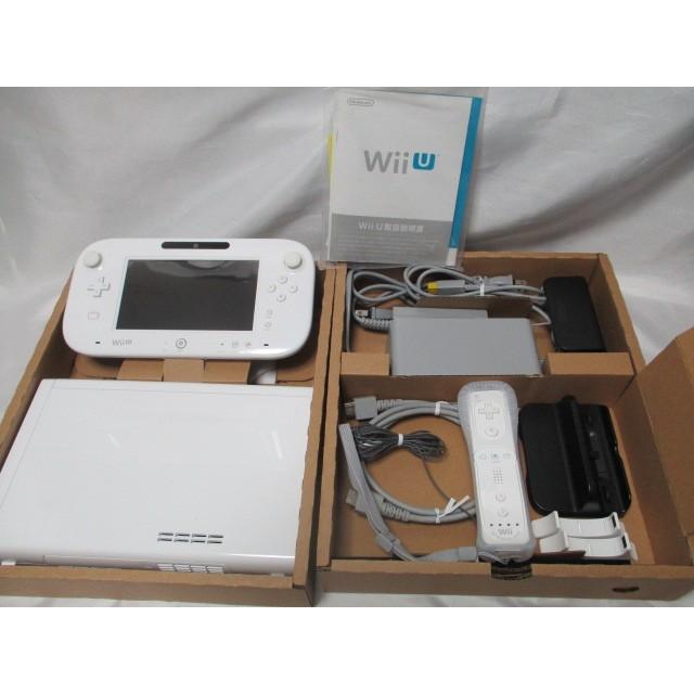 Wii U 本体 32GB マリオカート8 セット シロ ニンテンドー 箱付き すぐ遊べるセット 中古 :4902370522945:エムス