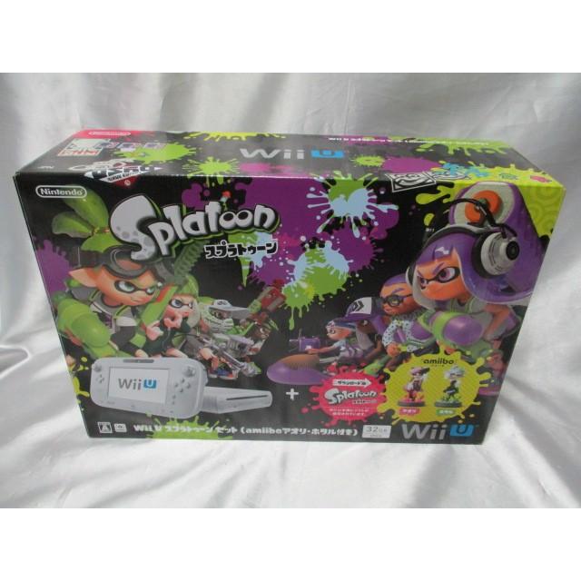 Wii U 32GB スプラトゥーン セット amiibo アオリ・ホタル付き Wii U 32GB スプラトゥーン セット amiibo アオリ・ホタル付き