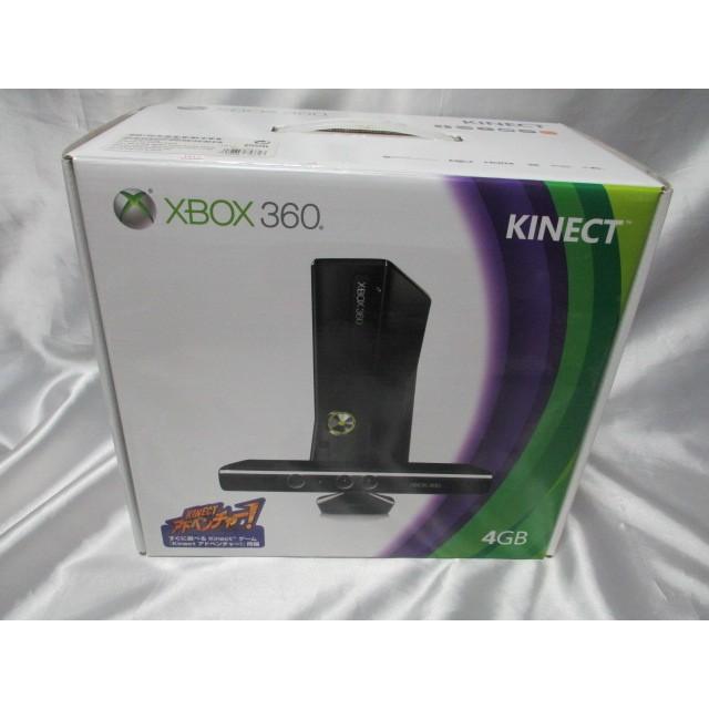 Xbox 360 4GB + Kinect キネクトアドベンチャー同梱 箱付き すぐ Xbox 360 4GB + Kinect キネクトアドベンチャー同梱 箱付き すぐ