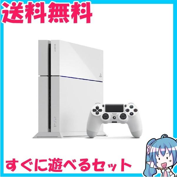 箱なし PlayStation4 グレイシャー・ホワイト 500GB CUH1100AB02 