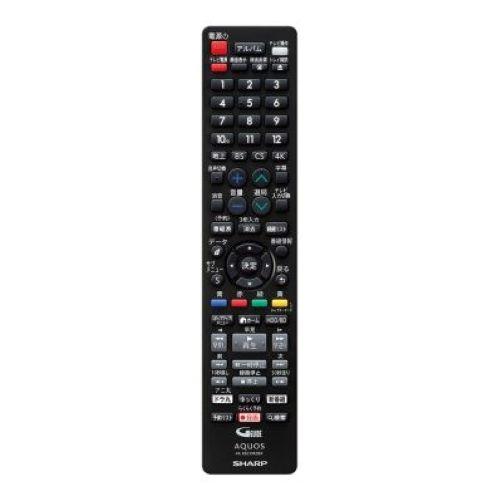 SHARP 4Kレコーダー用 リモコン（004 638 0294） 0046380294 : 家電