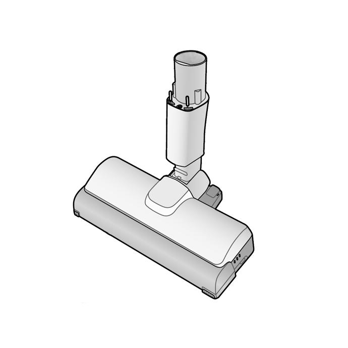 パナソニック　床用ノズル　ホワイト　【品番：AVV85P-U901】 Panasonic 床用ノズル（ホワイト） AVV85P-U901 : 家電通販 ナカデン