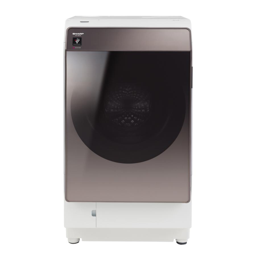 SHARP ドラム式洗濯乾燥機 ES-WS14-TL (ブラウン系・左開き SHARP ドラム式洗濯乾燥機 ES-WS14-TL (ブラウン系・左開き