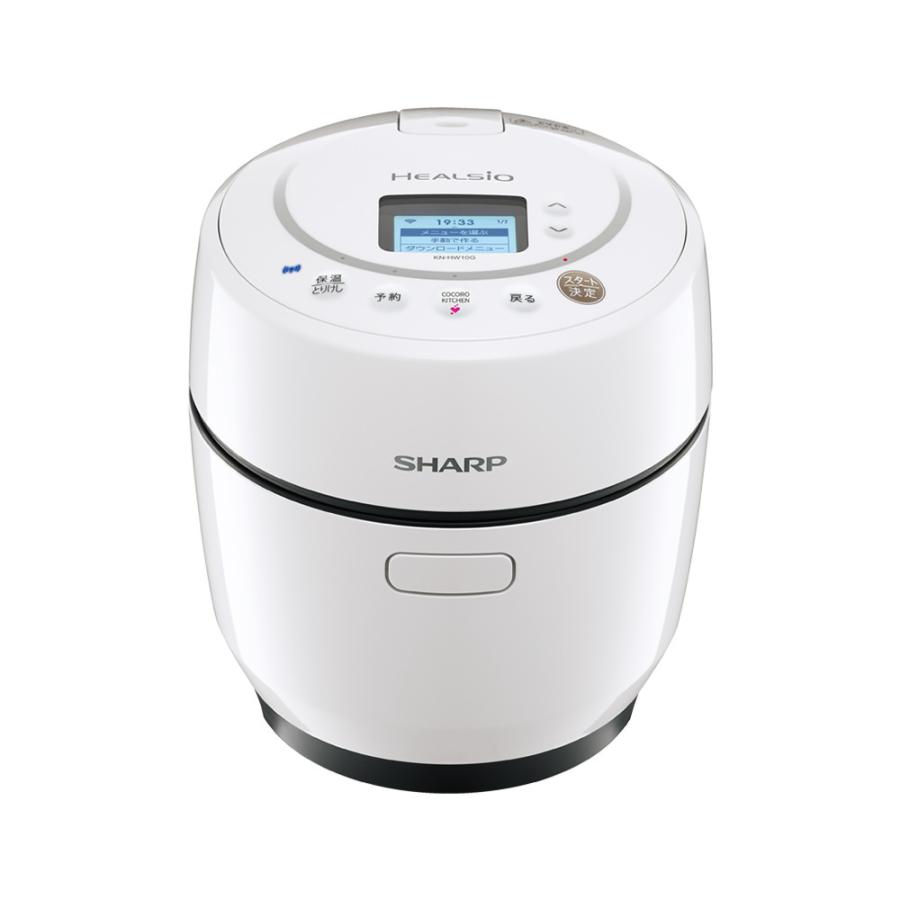 【超美品】SHARP HEALSIO KN-HW10G-W SHARP ヘルシオ ホットクック KN-HW10G-W : 家電通販 ナカデン - 通販