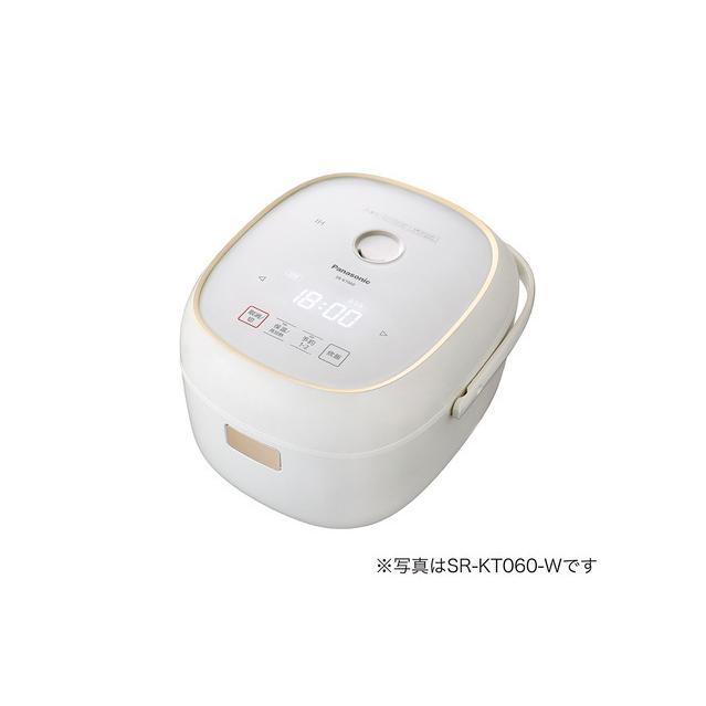 Panasonic IHジャー炊飯器 SR-KT060-W（ホワイト） : 家電通販