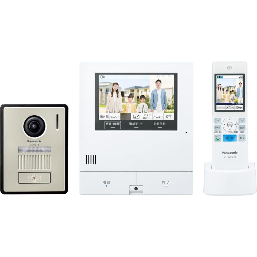 Panasonic ワイヤレスモニター付テレビドアホン VL-X50AHF : 家電通販 