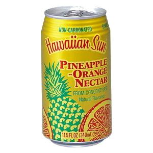 ハワイアンサン パイナップル・オレンジ・ネクター 340ml 缶 24本入