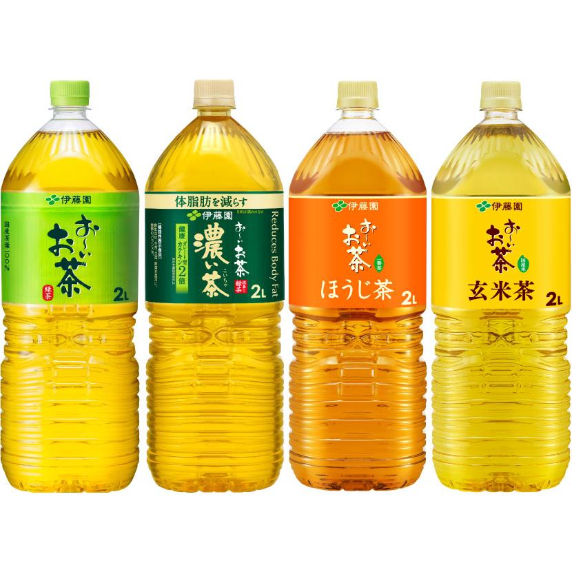 伊藤園（ITO EN） お茶 ミネラルウォーター 2L ペットボトル 選べる 12