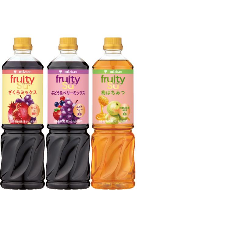 ミツカン フルーティス 6倍濃縮タイプ 1000ml ペットボトル 選べる 8本