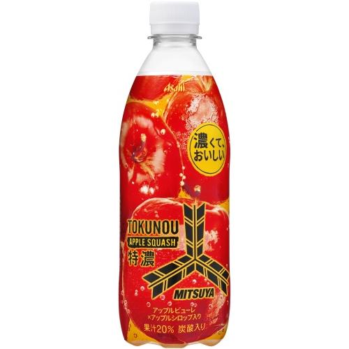 アサヒ 三ツ矢 特濃アップルスカッシュ 500ml ペットボトル 48本 (24本入×2 まとめ買い) 炭酸飲料 りんご 果実飲料｜nakae-web｜02