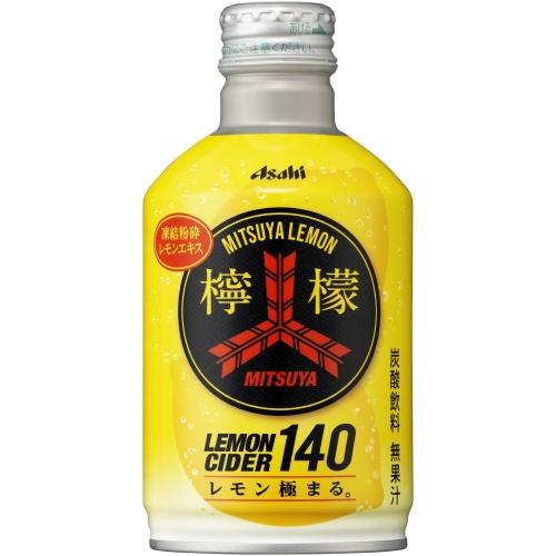 アサヒ 三ツ矢 檸檬サイダー140 300ml ボトル缶 24本入 炭酸飲料 レモン MITSUYA CIDER｜nakae-web｜02