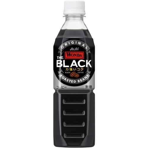 アサヒ ワンダ WONDA THE BLACK ブラック 500ml ペットボトル 24本入 コーヒー飲料 珈琲 無糖｜nakae-web｜02