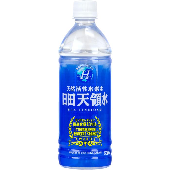 日田天領水 500ml ペットボトル 24本入 ミネラルウォーター シリカ