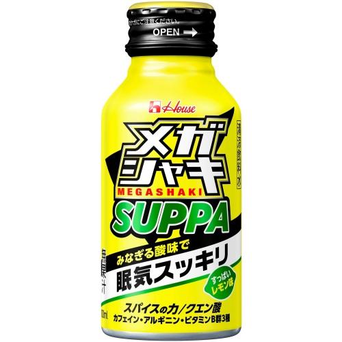 ハウスウェルネスフーズ メガシャキ ボトル缶 100ml ハウスウェルネス メガシャキ SUPPA 100ml ボトル缶 30本入 炭酸飲料