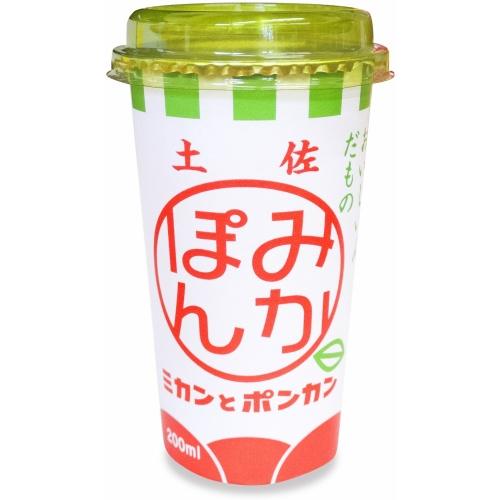 高知アイス みかぽん 200ml カップ 24本 (12本入×2 まとめ買い) 果汁
