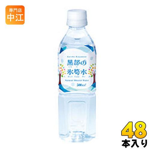 黒部の氷筍水 500ml ペットボトル 48本 (24本入×2 まとめ買い)｜nakae-web