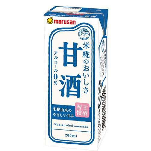 マルサンアイ 甘酒 200ml 紙パック 24本入｜nakae-web｜02