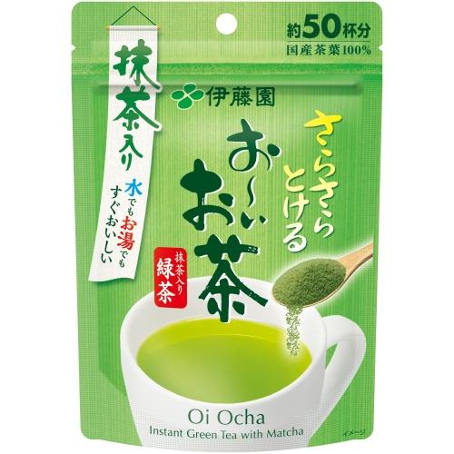 伊藤園 さらさらとける お〜いお茶 抹茶入り緑茶 40g×30袋入 おーいお茶 粉末茶 インスタント｜nakae-web｜02