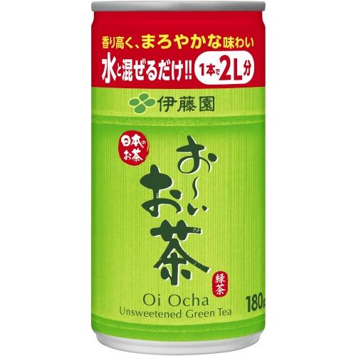 伊藤園 お〜いお茶 緑茶 希釈用 180g 缶 30本入 お茶 おちゃ 飲料 おーいお茶｜nakae-web｜02