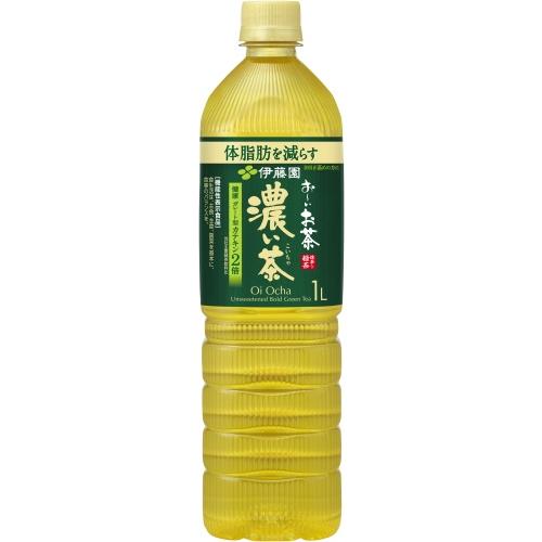 お〜いお茶 伊藤園 濃い茶 1L スリムボトル 12本入 おーいお茶 緑茶