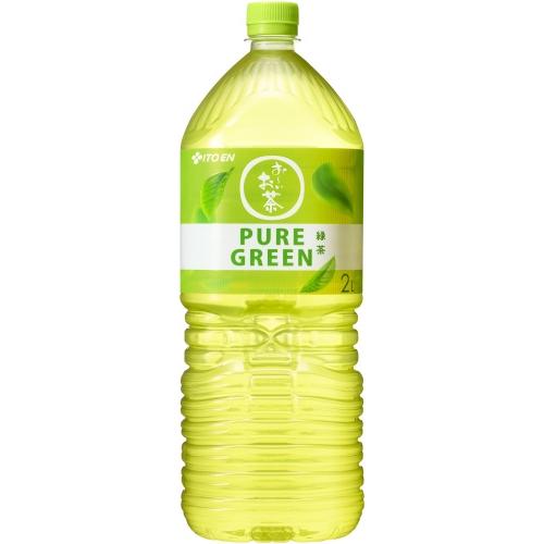 お〜いお茶 伊藤園 おーいお茶 ピュアグリーン 2L ペットボトル 6本入