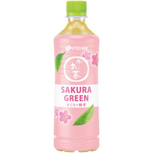 お〜いお茶 伊藤園 SAKURA GREEN 600ml ペットボトル 48本 (24本入×2