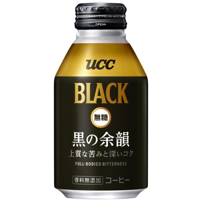 UCC UCC BLACK 無糖 黒の余韻 275g ボトル缶 24本入 コーヒー ブラック
