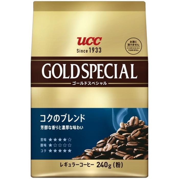 UCC ゴールドスペシャル コクのブレンド 粉 240g 48袋 (6袋入×8 まとめ買い) コーヒー粉 レギュラーコーヒー_1