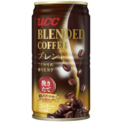 UCC ブレンドコーヒー 185g 缶 30本入 缶コーヒー 珈琲 加糖 : 専門店